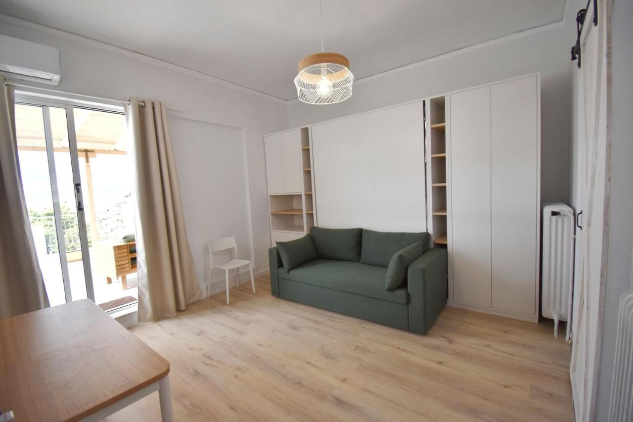 Appartement Penthouse Nea Smirni à Athènes Extérieur photo